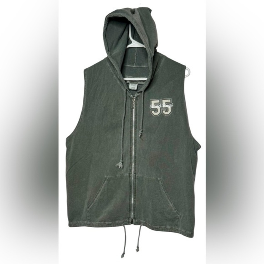 Road Rags VINTAGE Large Sleeveless Hoodie